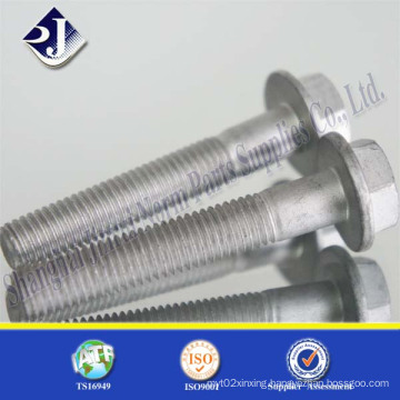 Fastener Hex Flange Steel Bolt (Zinc)